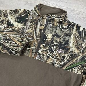 Drake Waterfowl Systems Realtree Max-5 Fleece Softshell Pullover Sz L
